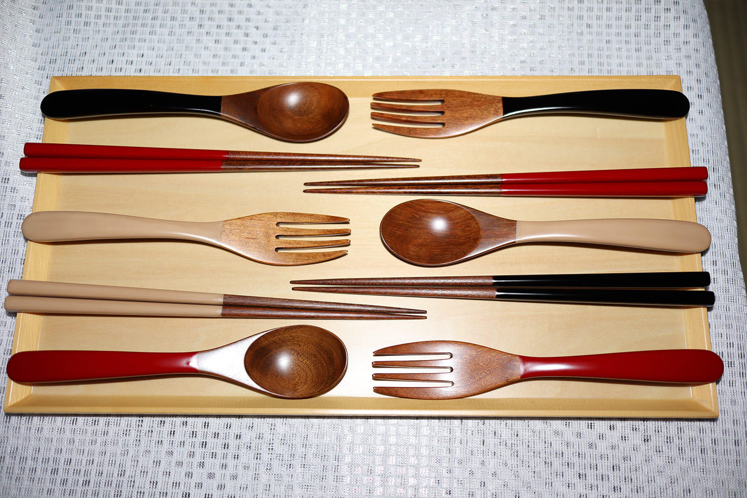 越前漆器のカトラリー