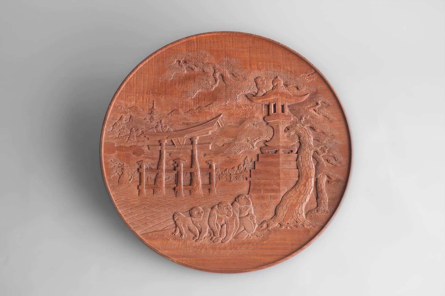 宮島細工の宮島彫作品