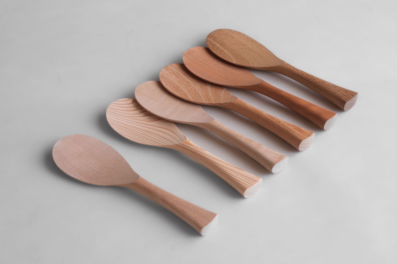 宮島細工の杓子作品