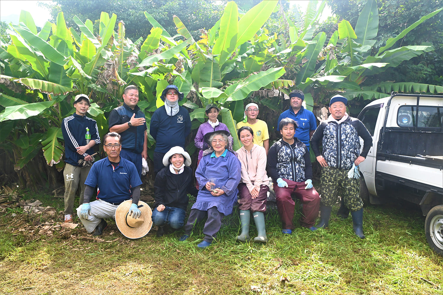 沖永良部芭蕉布工房集合写真